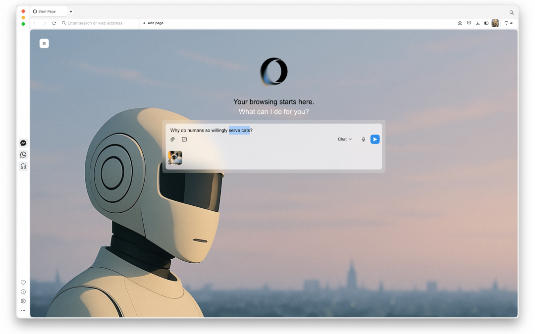 Opera sjell shfletuesin me inteligjencë artificiale, por me pagesë